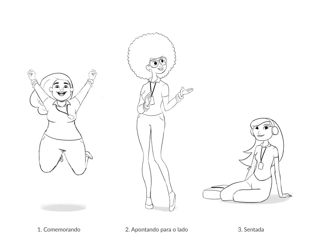 Personagens-sketches