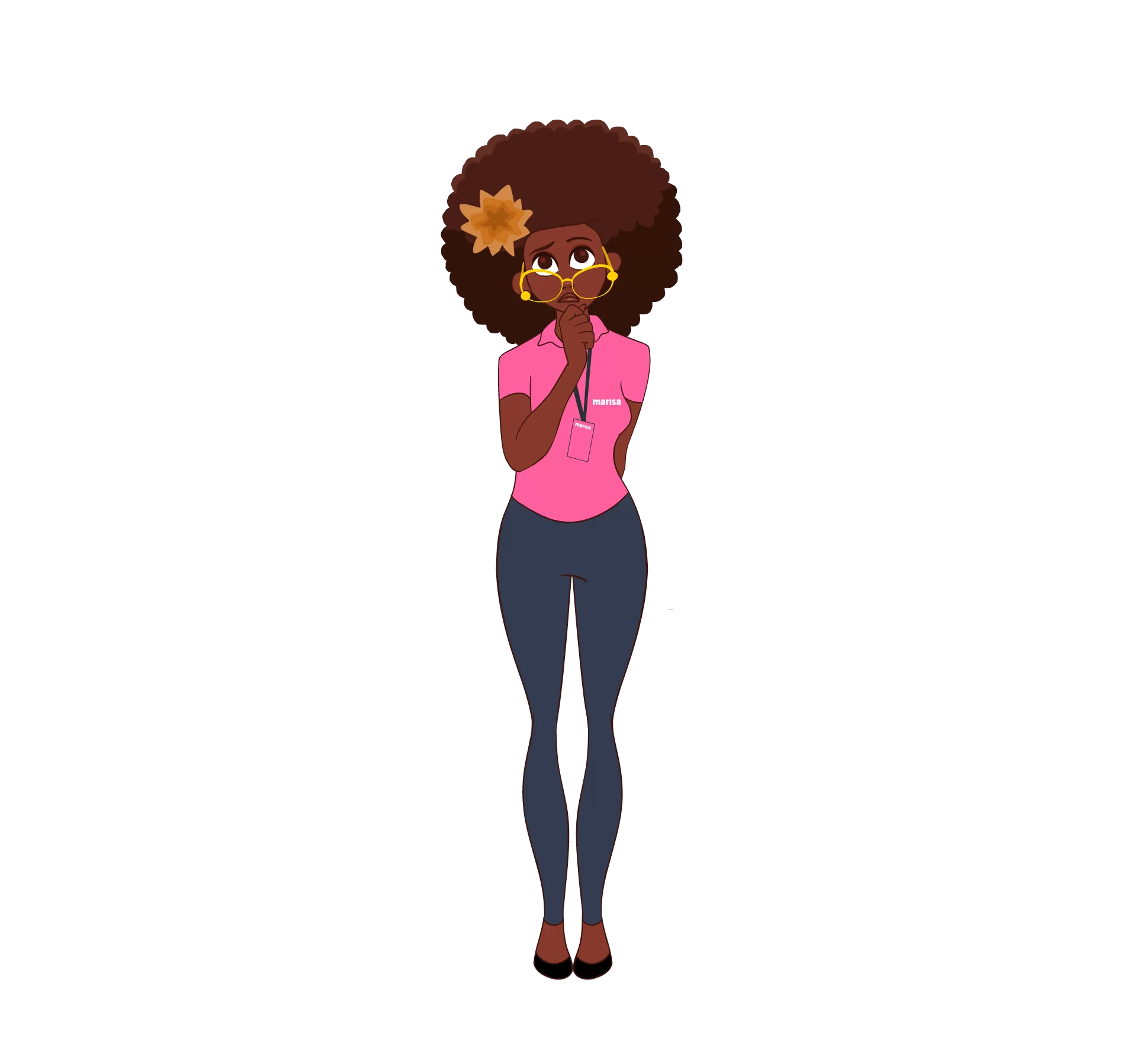 SOU-Marisa-Personagem-Pensando