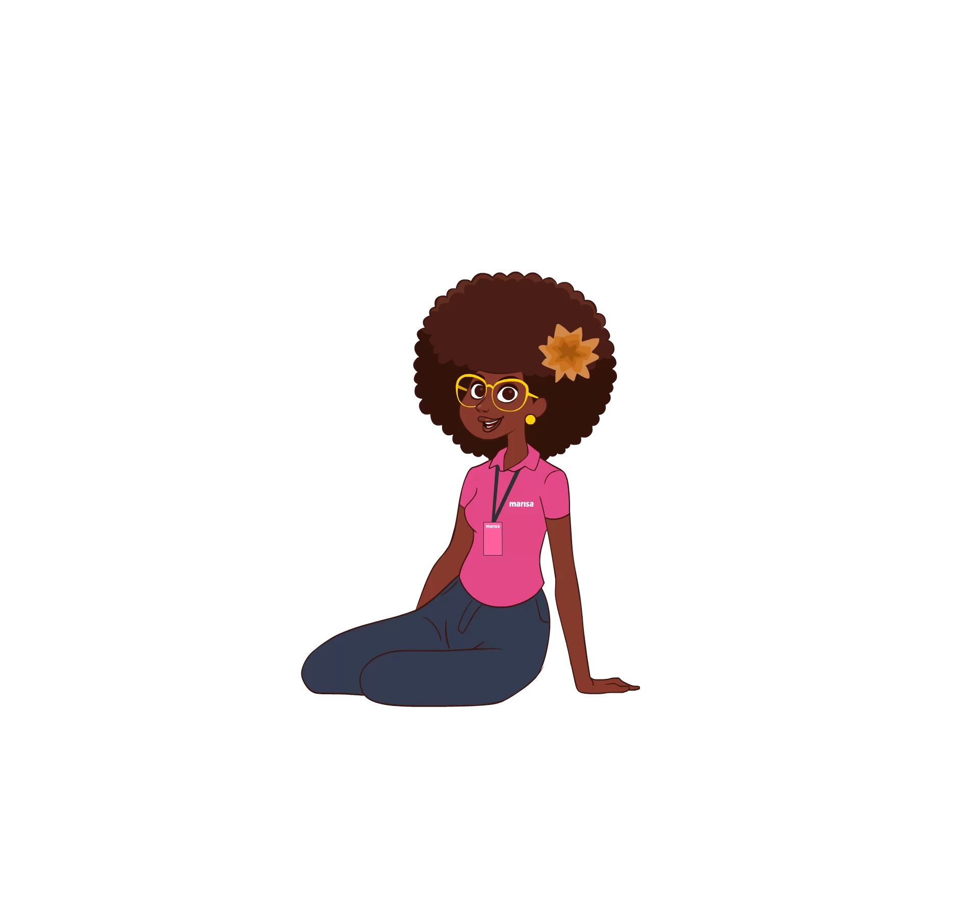 SOU-Marisa-Personagem-Sentada